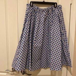 SALE!! CLEARING CLOSET SALE!! Michael Kors Pleated A-Line Midi Skirt